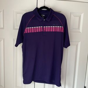 Adizero tech golf polo